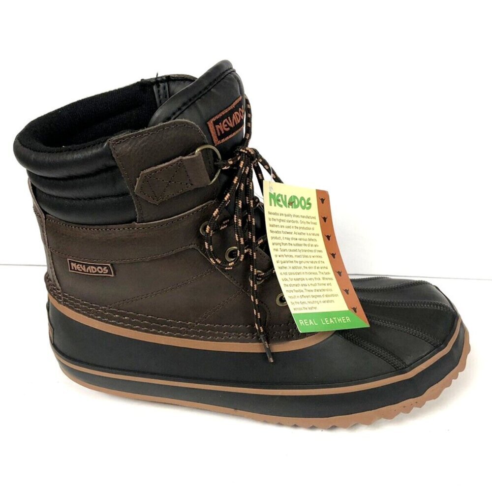 Nevados Men's Arkley Waterproof Insulated Boot Brown Size 9 M